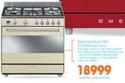 Smeg 90cm Gas/Electric Cooker SSA91MAP9