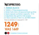 Nespresso Inissia Black-Each