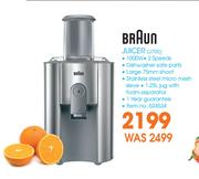Braun Juicer J700