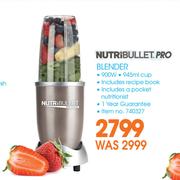 Nutri Bullet Pro Blender