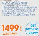 Delonghi Icona Vintage Kettle-Each