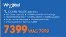 Whirlpool Combi Fridge BSNF8101