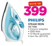 Philips Steam Iron GC 1028