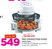 Sunbeam Pro Convection Oven SPCO-1200