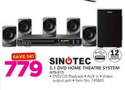 Sinotec 5.1 DVD Home Theatre System HTS-517