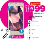 Hisense Dual Sim Smartphone Infinity U962 Free Phone Cover & Bluetooth Headphones