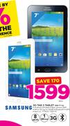 Samsung 3G Tab 3 Tablet SM-T116-Each