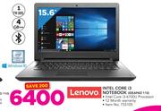 Lenovo Intel Core i3 Notebook IDEAPAD 110