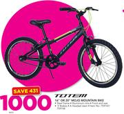Totem 16" Or 20" Mojo Mountain Bike-Each