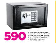 Standard Digital Strong Box Safe