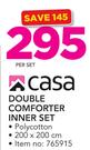Casa Double Comforter Inner Set-Per Set