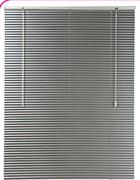 Decorland Ready Made 25MM Aluminium Venetian Blinds Silver-1600 W x 1600 H mm
