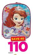 Spiderman 36cm Pink Floral Backpack
