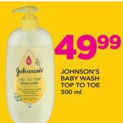 Johnson's Baby Wash Top To Toe-500ml