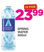 Spring Water-12x500ml