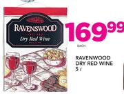 Ravenwood Dry Red Wine-5Ltr