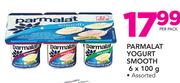 Parmalat Yoghurt Smooth-6x100g Per Pack