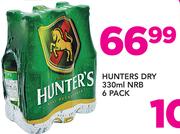 Hunters Dry NRB-6x330ml Per Pack