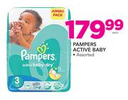 Pampers Active Baby Assorted