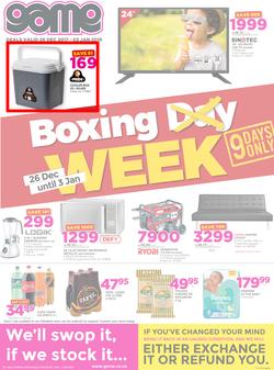 Game Namibia : Boxing Day (26 Dec 2017 - 3 Jan 2018), page 1