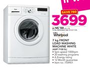 Whirlpool 7Kg Front Load Washing Machine White AWP 7100 SL