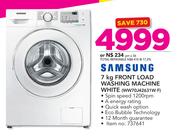 Samsung 7Kg Front Load Washing Machine White WW70J42631W F