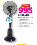 Logik Pedestal Mist Fan