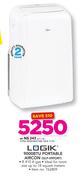 Logik 9000BTU Portable Aircon GLP-09PORT