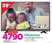 Hisense 39" FHD LED HX39N2176F