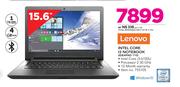 Lenovo 15.6" Intel Core i3 Notebook IDEAPAD 110