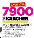 Karcher K7 Pressure Washer