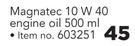Castrol Magnatec 10W 40 Engine Oil-500ml