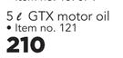 Castrol GTX Motor Oil-5Ltr