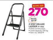 Home Quip 2 Step Deluxe Ladder P-1202