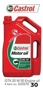 Castrol GTX 20W 50 Engine Oil