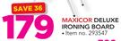 Maxicor Deluxe Ironing Board