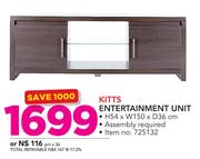 Kitts Entertainment Unit H54 x W150 x D36cm