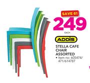 Addis Stella Cafe Chair Assorted-Each