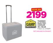 Camp Master 45Ltr Thermo Electric Cooler Blue