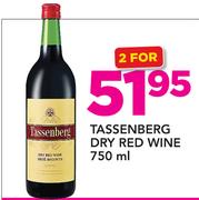 Tassenberg Dry Red Wine-2 x 750ml