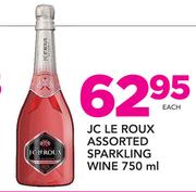 JC LE Roux Assorted Sparkling Wine-750ml Each