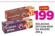 Bolachas Eet-Sum-Mor Da Bakers-2 x 200g