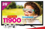 Telefunken TV LED HD 28" TLEDD-28HDA