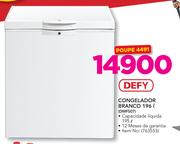 Defy Congelador Branco 196 Ltr DMF507