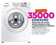 Samsung Maquina De Lavar Roupa Branca Com Carregamento Frontal 7Kg WW70J42631W F