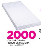 Colchão para Berço de Madeira