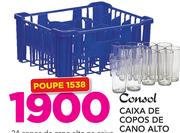 Consol Caixa de copos de cano Alto