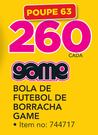 Game bola de Futebol de Borracha - cada