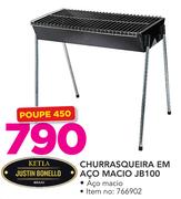 Ketla Churrasqueira em aço Macio JB100