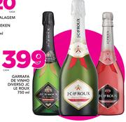 Garrafa De Vinho Diverso JC Le Roux-750ml Cada